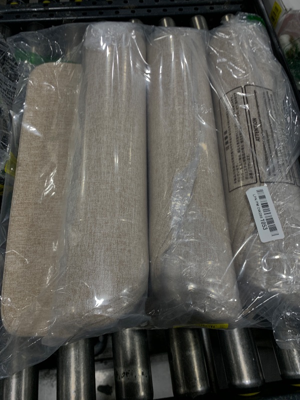 Photo 1 of Shinnwa Kitchen Chair Cushions Set of 4, Non-Slip Dining Chair Cushions with Ties and Machine Washable Cover, 4 Pack, 17 x 16.5 x 2in, Beige