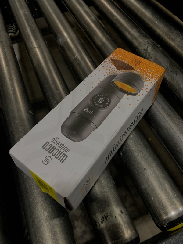 Photo 1 of WACACO Minipresso GR, Portable Espresso Machine, Compatible Ground Coffee, Hand Coffee Make, Travel Gadgets, Manually Operated, Perfect for Camping