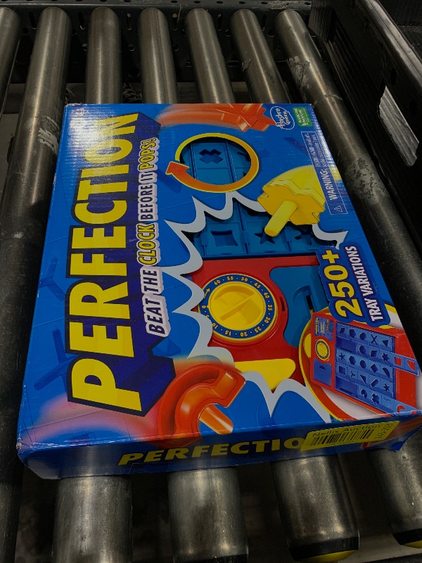 Photo 1 of Hasbro HSBF7697 Perfection Refresh Playing Game