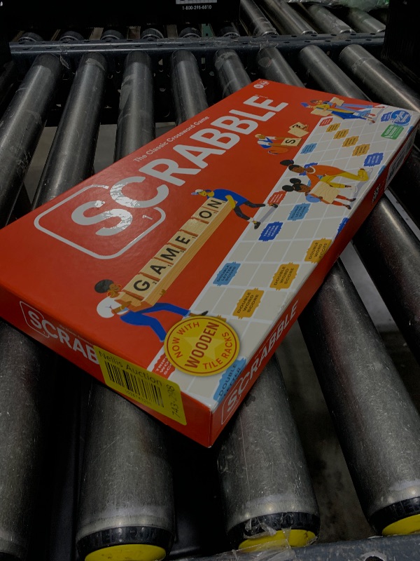 Photo 1 of Scrabble Board Game, Classic Word Game for Kids Ages 8 and Up, Fun Family Game for 2-4 Players, The Classic Crossword Game