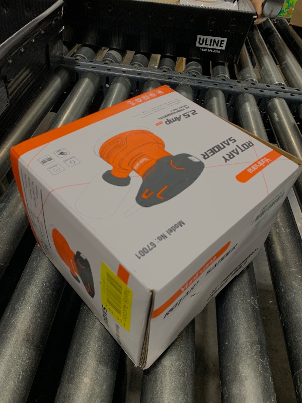 Photo 1 of Yunirvana 5-Inch Orbital Sander, 2.5 Amp Motor, 15 Pcs Sanding Disc Set, 6-Speed Control (6000-12000 OPM), Efficient Dust Collection for Superior Sanding and Polishing