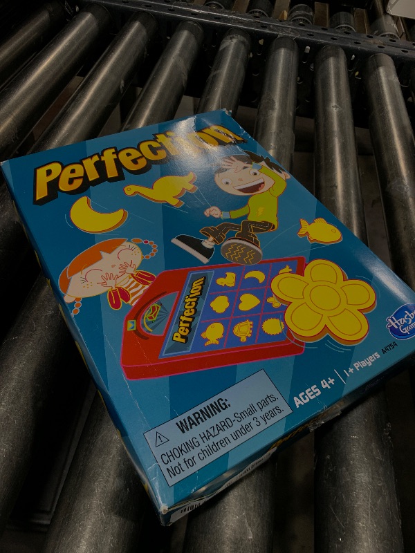 Photo 1 of Hasbro Gaming Perfection Game for Kids | Popping Shapes and Pieces | Preschool Board Games for Clasroom | Back to School Gifts | Ages 4+ (Amazon Exclusive)
