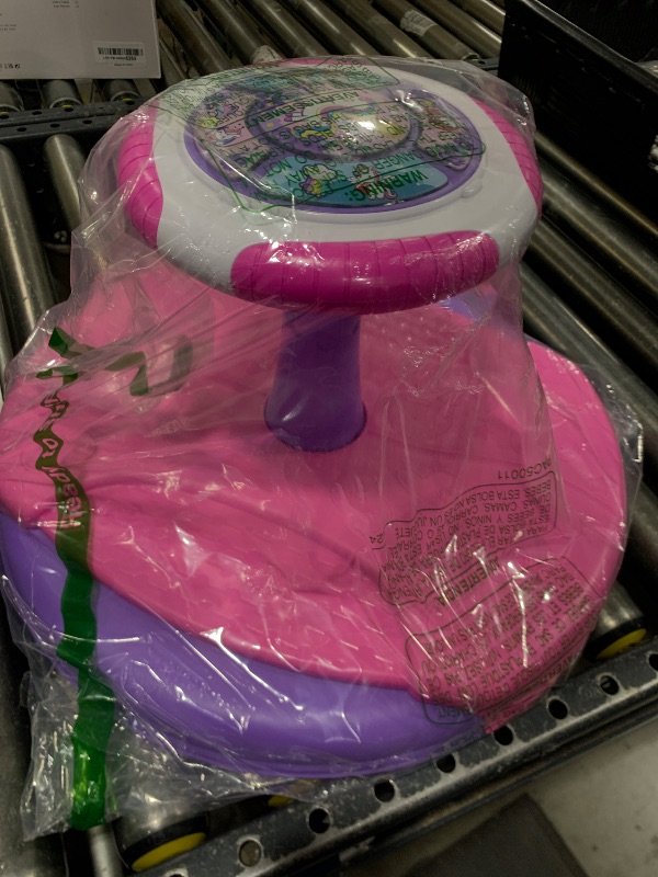 Photo 1 of HYES Unicorn Sit and Spin Toys for Toddlers 3-5, 360° Toddler Spinning Seat with LED Lights and Music, Sensory Toys Birthday for 3 4 5 Years Old Girl