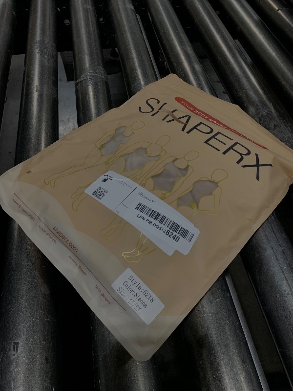 Photo 1 of SHAPERX Shapewear for Women Tummy Control Bodysuit Mid Thigh Butt Lifter Body Shaper Shorts,SZ5218-Sienna-4XL