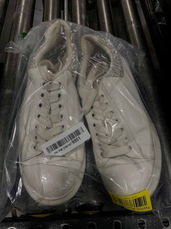 Photo 1 of Steve Madden Women's Glacer Sneaker, Rhinestone, 9.5
