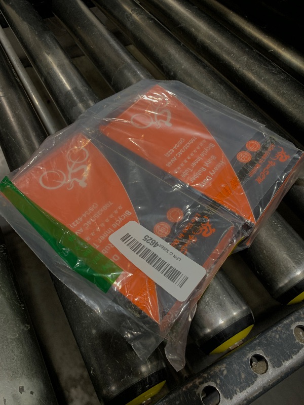 Photo 1 of 700C Heavy Duty Bike Tubes 700x25C/26C/28C/32C AV48 Schrader Valve (25/34-622) 700C Bicycle Inner Tubes Compatible with 700x25C 700x26C 700x27C 700x28C 700x30C 700x32C 700x34C Bike Tire Tubes 2-PCS