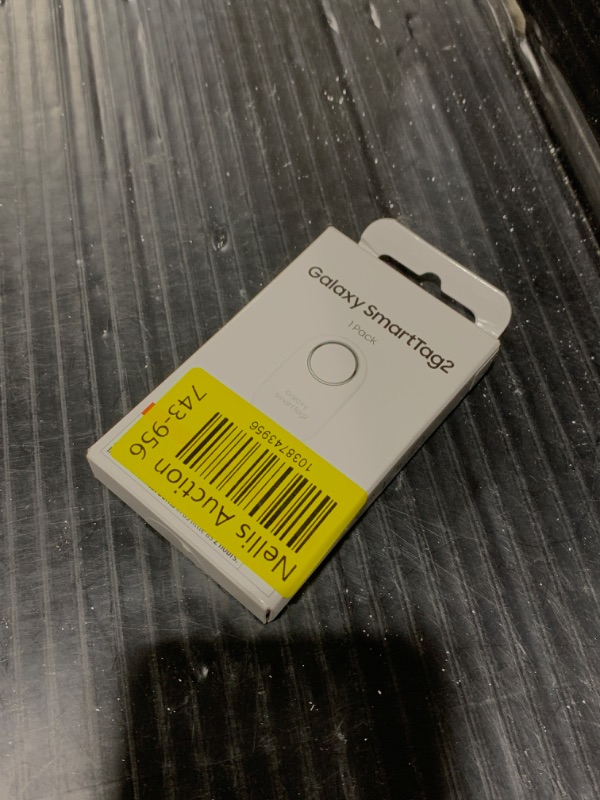 Photo 1 of Samsung Galaxy SmartTag2, Bluetooth Tracker, Smart Tag Tracking Device, Item Finder for Keys, Wallet, Luggage, Pets, Use w/ Phones and Tablets Android 11 or Later, 2023, 1 Pack, White