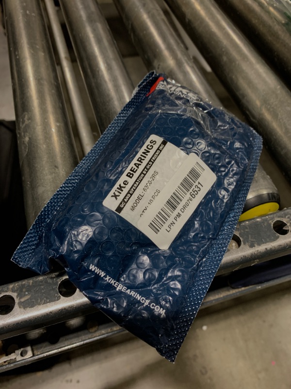 Photo 1 of XiKe 10 Pcs 6300-2RS Double Rubber Seal Bearings 10x35x11mm, Pre-Lubricated and Stable Performance and Cost Effective, Deep Groove Ball Bearings.