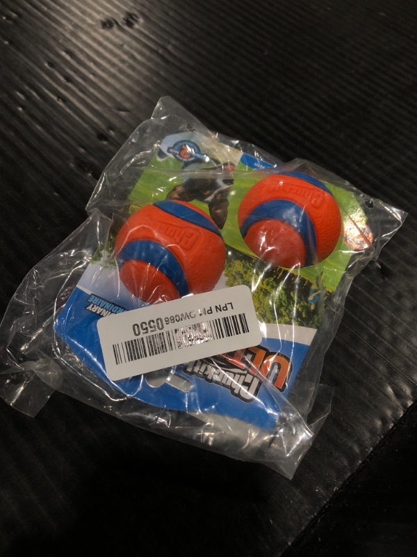 Photo 1 of Chuckit! Ultra Ball Dog Toy, Balls for Dogs to Fetch, Durable Rubber, Small 2-inch, Pack of 2