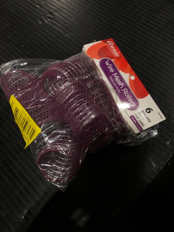 Photo 1 of Annie 1-3/4" Jumbo Wire Mesh Hair Rollers - 6 Pcs