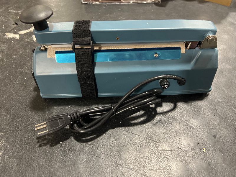 Photo 1 of 12" UL Bag Sealer Impulse Manual Sealer with Cutter (KF-300HC)