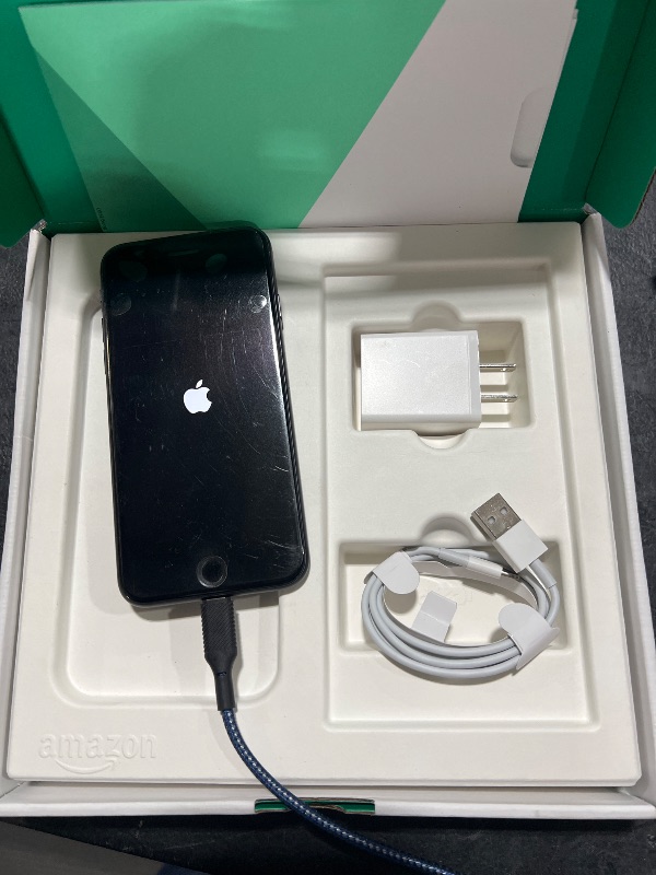 Photo 1 of Apple iPhone SE (2nd Generation), 64GB, Black, Unlocked (Renewed Premium)