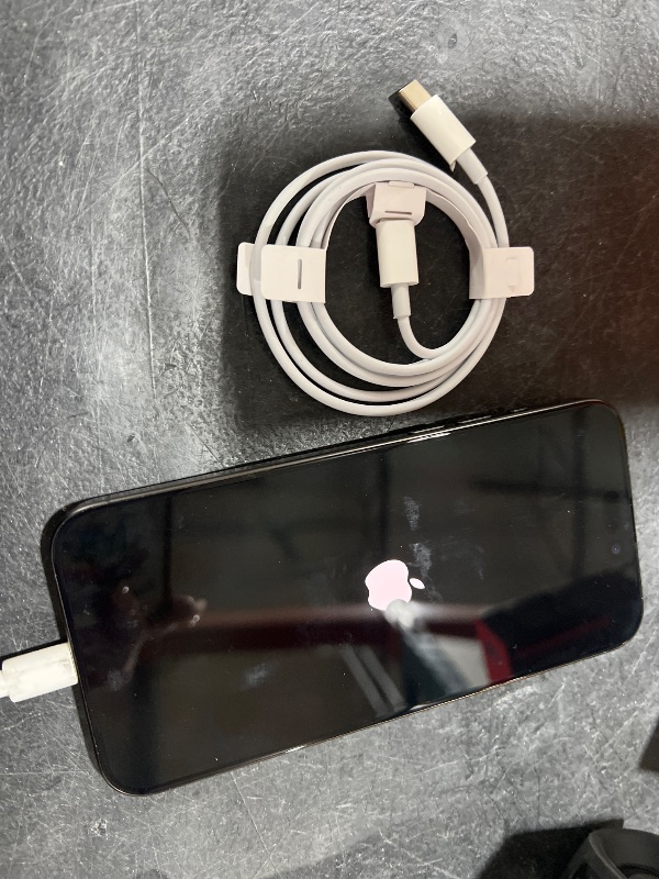 Photo 1 of Apple iPhone 15 Pro Max, 256GB, Black Titanium - Unlocked (Renewed)