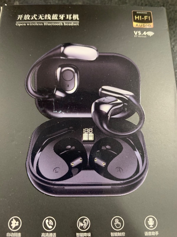Photo 1 of Translation Earbuds Real Time, AI Translator Earbuds Support 144 Languages, Language Translator Earbuds for Android iOS, Translating Earbuds Real Time for Travel Business Learning (Skin)