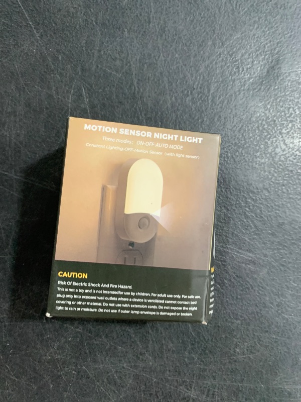 Photo 1 of L LOHAS LED Motion Sensor Night Light, 2Pack, Motion Activated Night Light, Night Lights Plug into Wall Motion Sensor, 3000K Warm White, Adjustable Brightness 30/60LM, for Kids Adults Bathroom Bedroom