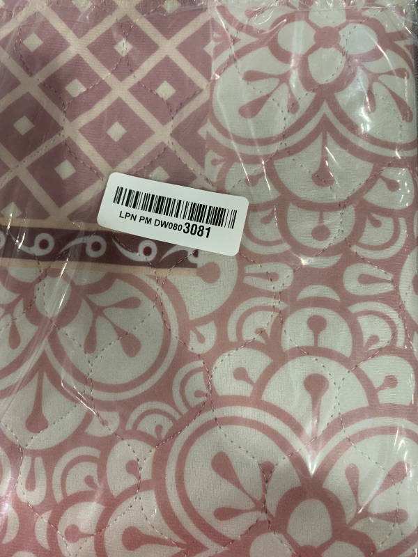 Photo 1 of MILDPLUS Printed Washable Bed Pads 34"X36" Reusable Underpads Waterproof Mattress Protector Incontinence Bed Pads Pee Pads for Adults, Kids or Pets (Pink)