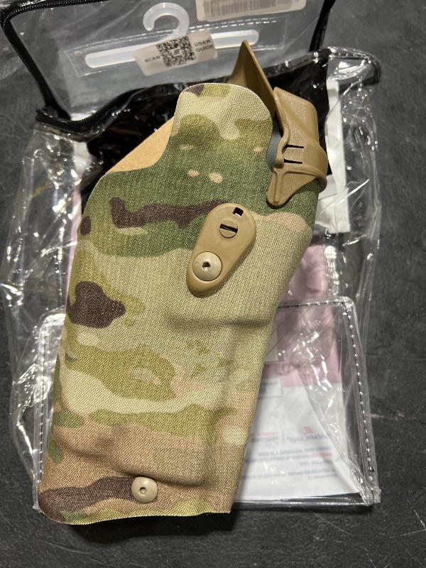 Photo 1 of Safariland 6390RDS Level One Retention Duty Holster, Red Dot Sight Compatible, STX Tactical Black, Right Hand, Fits: STI STACC P 4.4" Surefire X300U