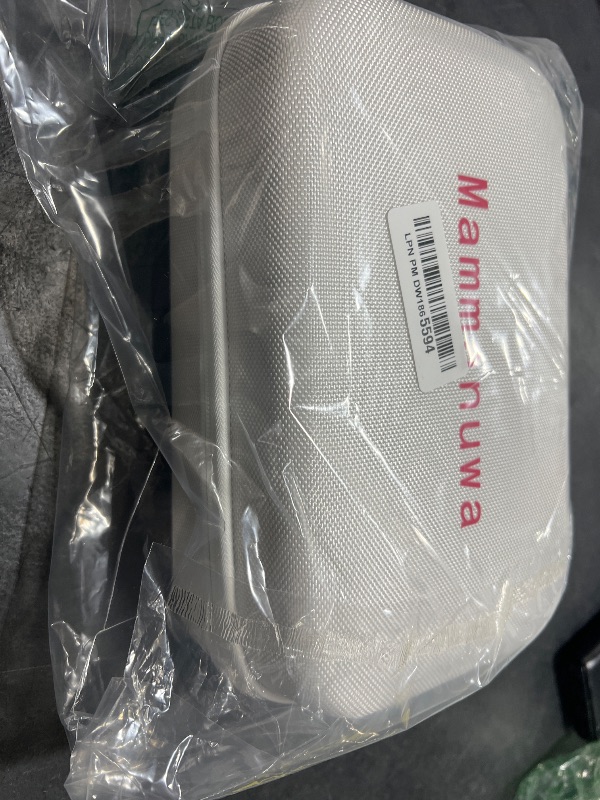 Photo 1 of Mammanuwa Electric Breast Pump - Lightweight, Portable, & Hands-Free with Baby Mouth Technology - BPA-Free, 4 Modes, 9 Levels - Elevate Your Breastfeeding Style with Mammanuwa S32 (White)