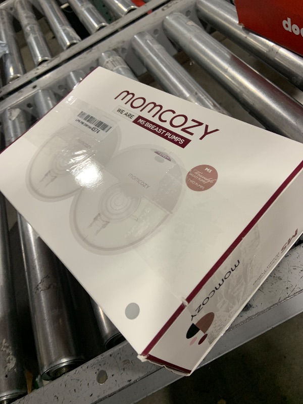 Photo 1 of Momcozy Breast Pump, Double-Sealed Flange for Comfort - 24mm, 2 Pack Ash Gray