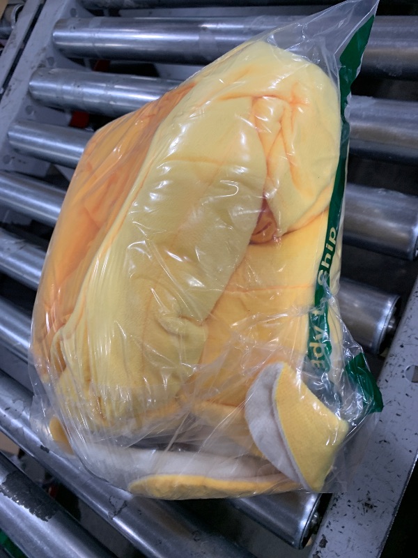 Photo 1 of Jococs Banana Hat Costume, Plush Fruit Headwear for Adults, Party Costume for Halloween Dress Up and Crazy Silly Banana Hat Roleplay Cosplay
