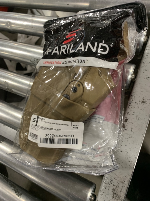 Photo 1 of Safariland 7360RDS Level Three Retention Duty Holster, Red Dot Sight Compatible, STX Flat Dark Earth, Right Hand, Fits: SIG 320RX Streamlight TLR7