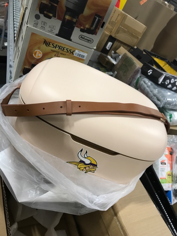 Photo 1 of The Memory Company | Licensed NFL Team Logo Retro Rounded Cooler,Minnesota Vikings