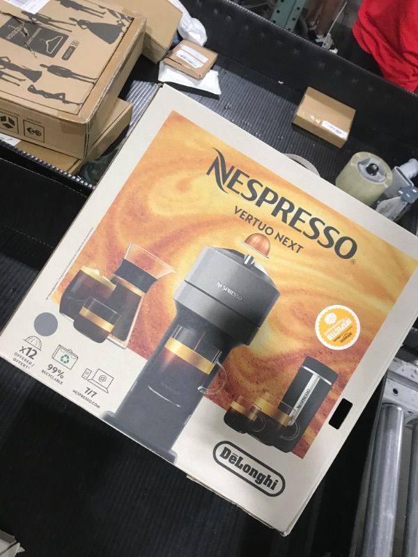 Photo 1 of Nespresso Vertuo Next Coffee and Espresso Maker, Machine Only, 1260 watts, Dark Gray
