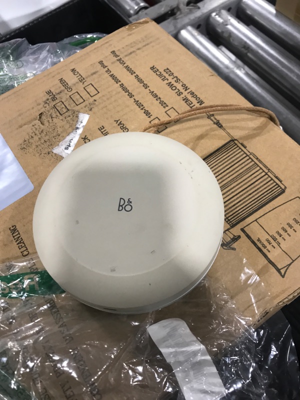 Photo 1 of Bang & Olufsen Beosound A1 (2nd Generation) Wireless Portable Waterproof Bluetooth Speaker with Microphone, Grey Mist (Renewed Premium)
