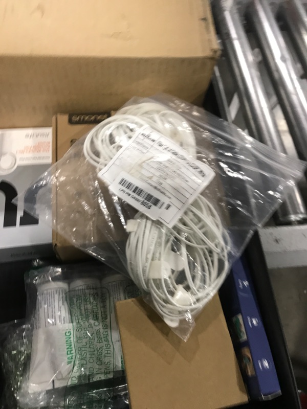 Photo 1 of Elfcam® - 20m Fibre Optic Cable LC/UPC to LC/UPC Multimode Duplex 50/125um OM3 LSZH White(20M)