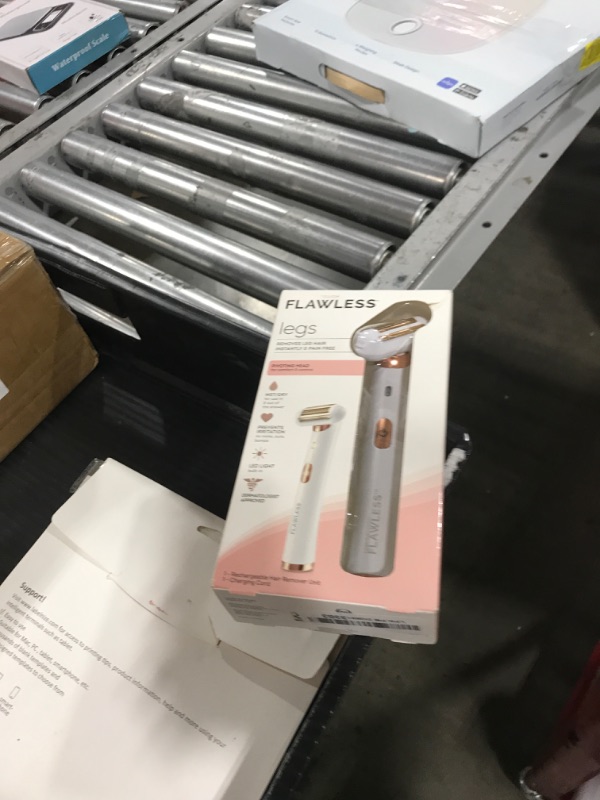Photo 1 of Finishing Touch Flawless Legs, Electric Razor for Women, Pivoting Head Leg Hair Remover with LED Light for Instant and Painless Leg Hair Removal