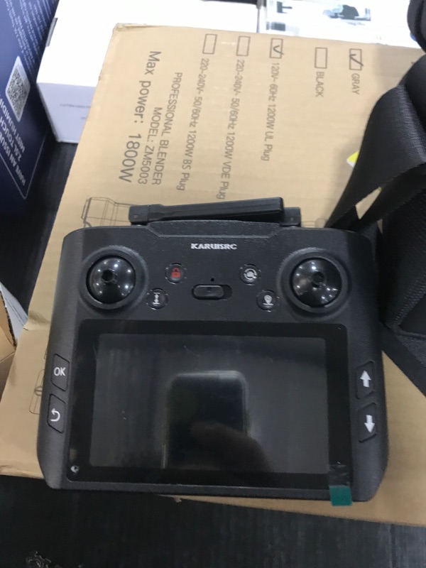 Photo 1 of Drone with Camera Adult, 4.5 Inch LCD Screen RC, 32G SD Card with Professional GPS, FPV Drone with Auto Return Follow Me for Beginner, Long range for Modular battery, Handbag under 250g