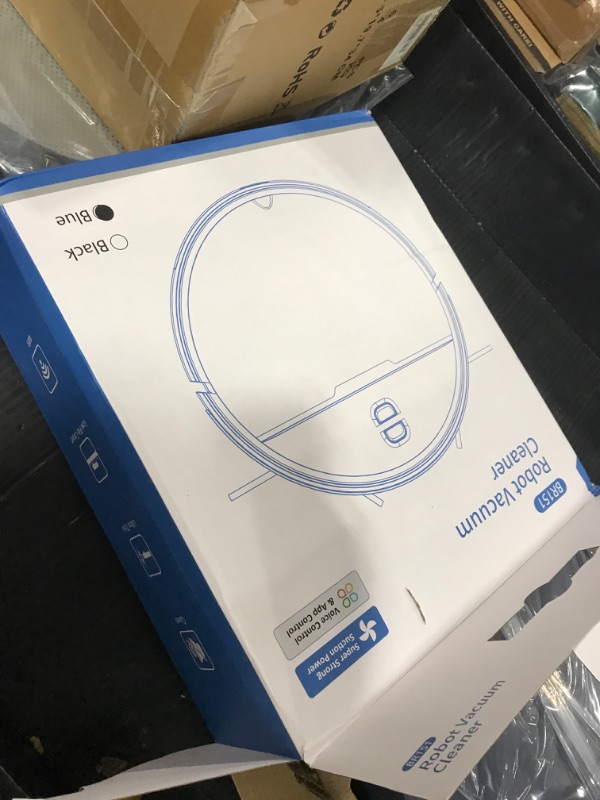Photo 1 of Robot Vacuum and Mop Combo, 2-in-1 Robot Vacuum Cleaner with Strong Suction, Compatible with APP/Home Integration, Schedule, Long battery life, Tangle-free, Ideal for Pet hair and Low Pile carpets