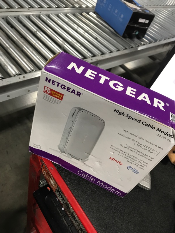 Photo 1 of NETGEAR DOCSIS 3.0 - High Speed Cable Modem (CMD31T)