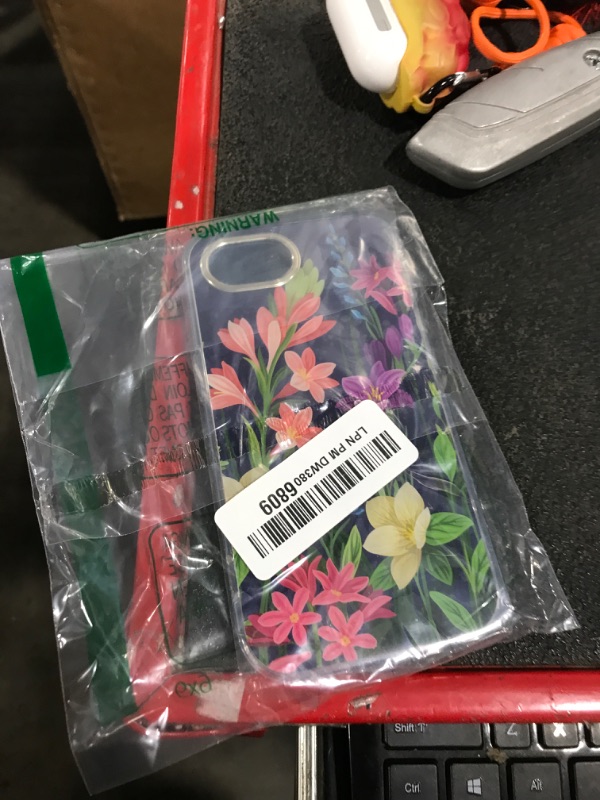 Photo 1 of Turquiase Cute Flower Case for iPhone 16e 6.1 inch Built with Screen Protector, Lightweight and Stylish Full Body Shockproof Protective Rugged TPU Case for Women/Girls