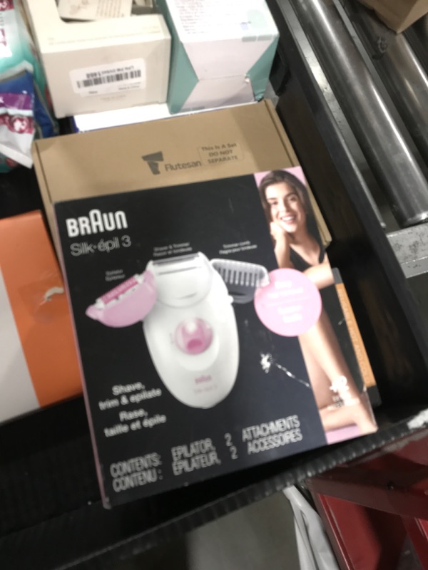 Photo 1 of Braun Epilator Silk-epil 3 3-270, Hair Removal Device, Epilator for Women, Shaver & Trimmer, Hair Removal