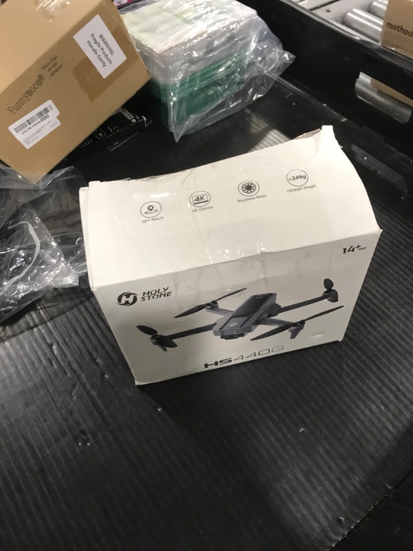 Photo 1 of Holy Stone HS440G Drones with Camera for Adults 4k, Under 250g, FPV RC Quadcopter with Brushless Motors, 5GHz Transmission, Auto Return, Follow Me, Waypoints, Foldable Camera Drone for Beginners