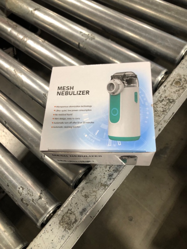 Photo 1 of Mayluck Portable Nebulizer for Breathing Problems, Handheld Nebulizer for Kids and Adults, Small Nebulizer Machine with Self-Clean Mode for Home Use
