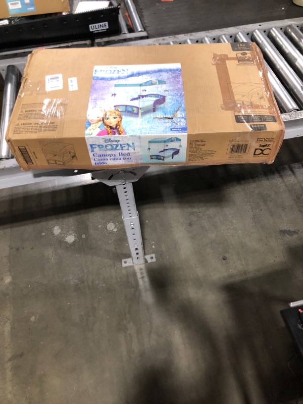 Photo 1 of Delta Children Canopy Toddler Bed, Disney Frozen