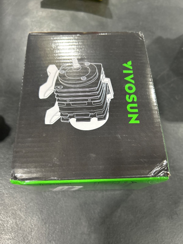 Photo 1 of VIVOSUN Commercial Air Pump 634GPH, 25W, 40L/min 6 Outlet for Aquarium and Hydroponic Systems