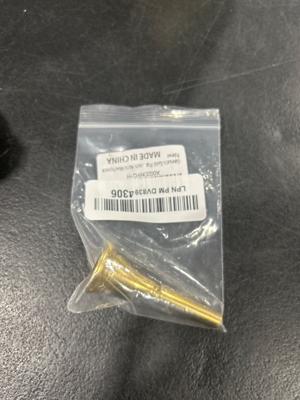 Photo 1 of Geesatis Gold Plated Standard Horn Mouthpiece Deep Cup Mouth Horn French Horn Mouthpiece