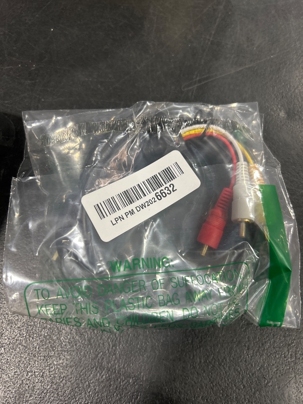 Photo 1 of HDMI to RCA Cable, 1080P 5ft/1.5m HDMI Male to Male 3RCA Component AV Adapter Cable One-Way Transmission from HDMI to RCA M/M (NO Signal Conversion Function) Connector Transmitter for TV HDTV
