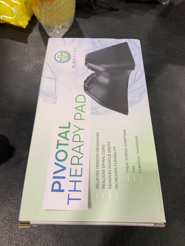 Photo 1 of Occipital Release Tool for Pivotal Therapy and TMJ [FSA/HSA Eligible] - Cervical Traction Pillow - Neck Stretcher and Shoulder Relaxer - Neck Traction Device for Spinal Alignment & Tension Headaches