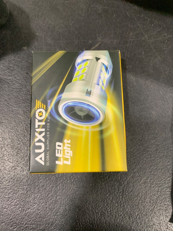 Photo 1 of AUXITO 912 921 LED Bulb Reverse Light 4000 Lumens, CANBUS Error Free 912 921 led backup light bulbs, Super Bright T15 906 922 W16W LED Bulb Backup Reverse Lights, Pack of 2