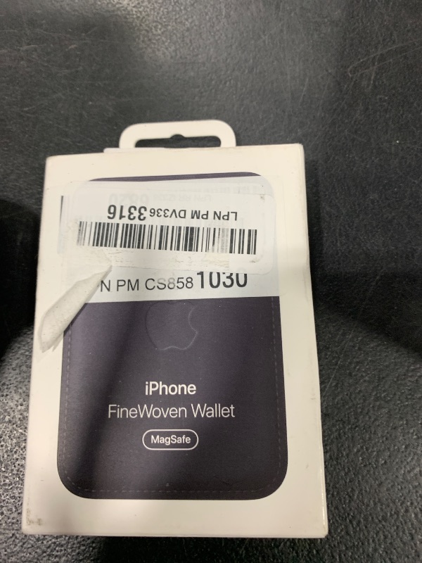 Photo 1 of Apple iPhone FineWoven Wallet with MagSafe - Black ???????