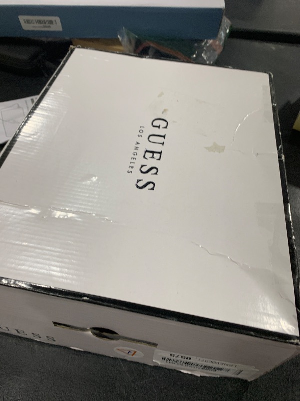 Photo 1 of GUESS Women's Faster Sneaker, White, 7