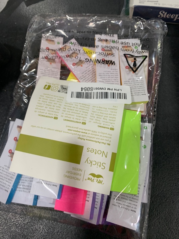 Photo 1 of Mr. Pen- Sticky Notes, 1x3 Inch, 2160 Sheets, Bright Colors, Small Sticky Notes, Mini Sticky Notes, Sticky Notes Small, Sticky Note Pads, Colored Sticky Notes, Bulk Sticky Notes