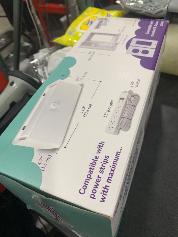 Photo 1 of Power Strip Cover and Outlet Cover Box - Effectively Baby Proofs Power Strip on Floor or Wall, Protects Small Hands & Fingers, Cover Box and Outlet Cover Box