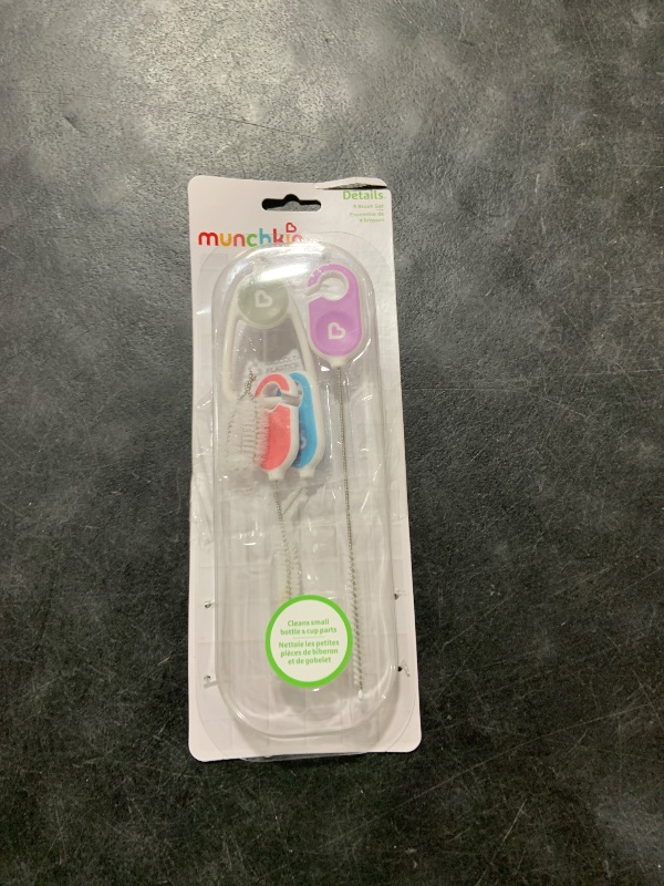 Photo 1 of Munchkin® Details™ Bottle and Cup Cleaning Brush 4 Piece Set with Key Ring