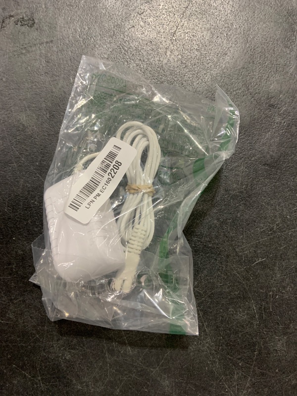 Photo 1 of Charger for Waterpik WP360 WP360W WP450 WP450W WP462 WP462W Water Flosser Replacement Adapter Power Cord 3V 6.5Ft - (Only Compatible with 2 Prong Connector Series)