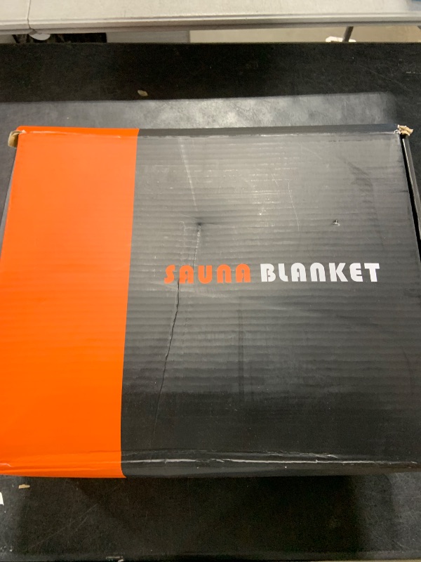 Photo 1 of EHINI Infrared Sauna Blanket-Sauna Blanket for Home Use, Portable Design for Relaxation and Detoxification Highest 176?, 20-60 Minutes Timer, 6 ft x 2.65 ft?Darkness?